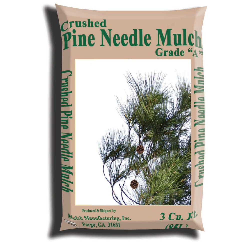 Crushed Pine Needle Mulch - Mulch Manufacturing